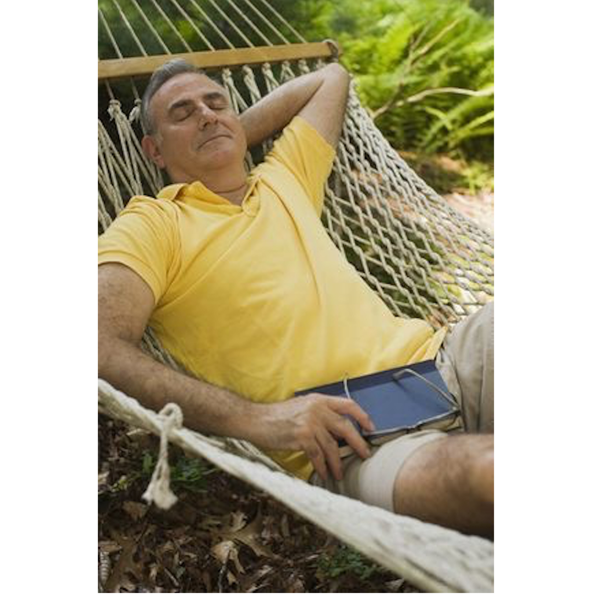 Natural Cotton Rope Hammock | 4 Ft Wide | Handwoven Single | Oak Spreader Bar