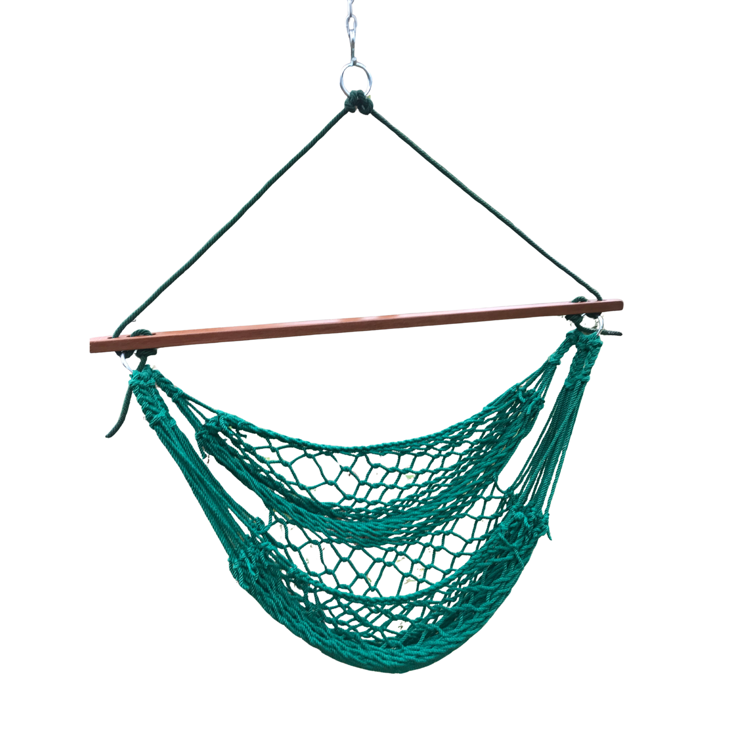 green polyester rope swing hammock chair1