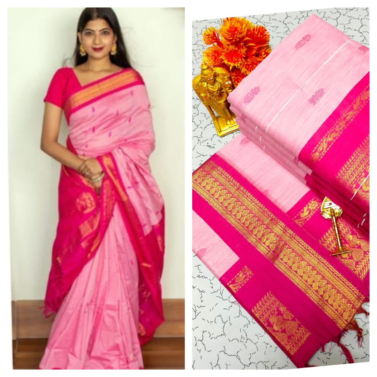 SATIEKA | Kalyani Cotton Saree/Latha Gadwal Paithani