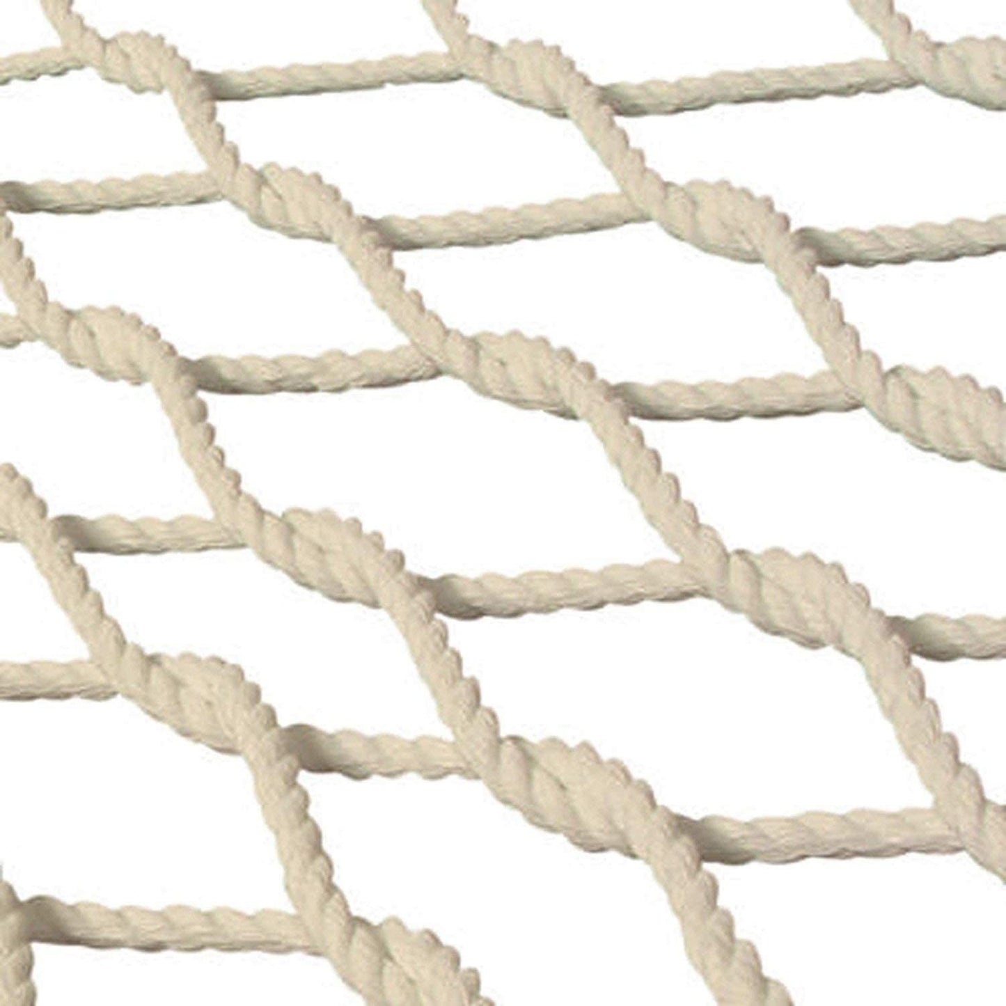 Cotton Rope Swing Hammock Chair for Indoor & Outdoor | Single Seater | Natural Cotton