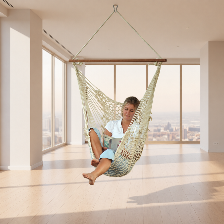 Square hammock-chair photo